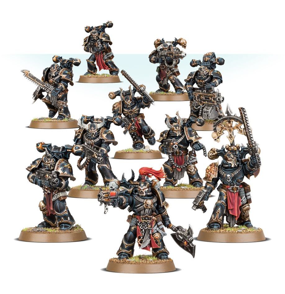 Warhammer 40k - Chaos Space Marines Legionaries