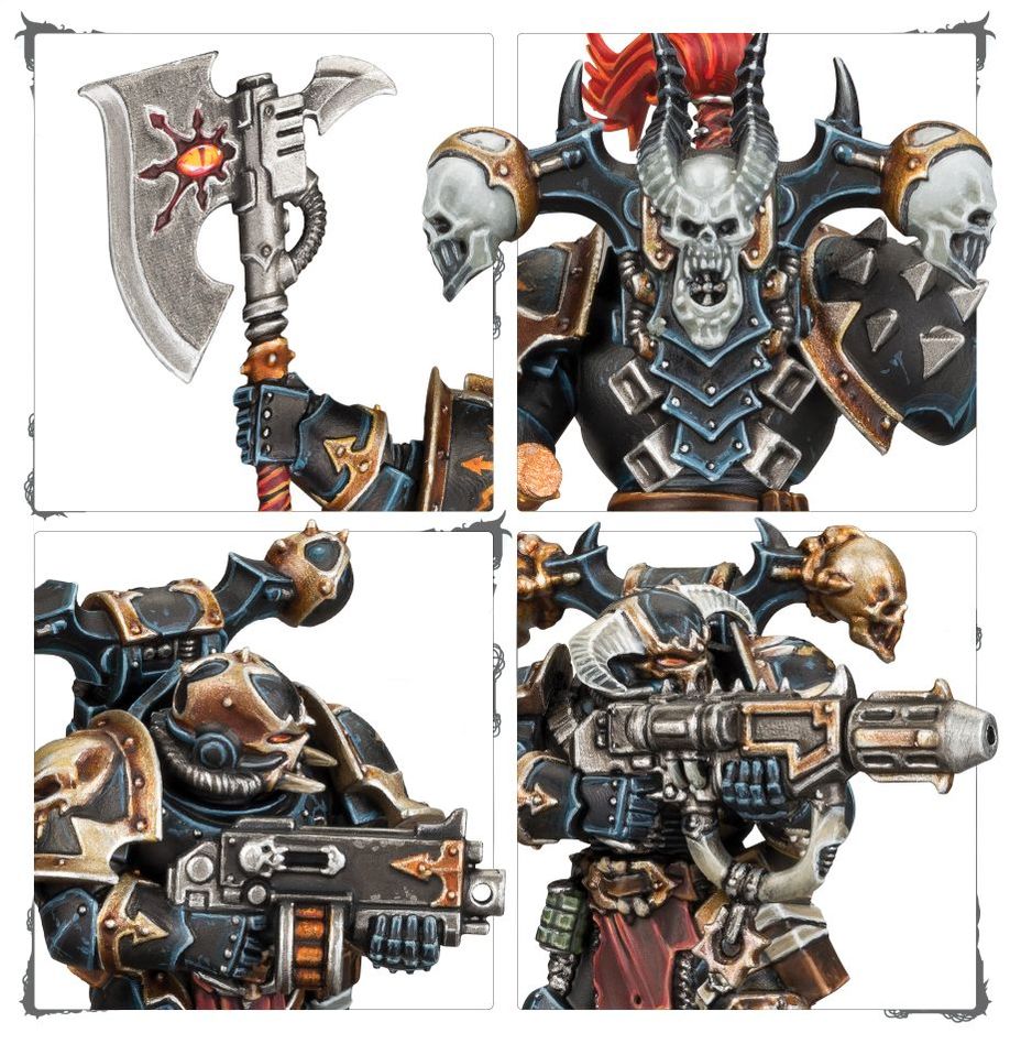 Warhammer 40k - Chaos Space Marines Legionaries