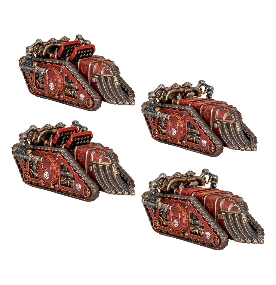 Warhammer: Legions Imperialis: Mechanicum Karacnos Assault Tank Squadron