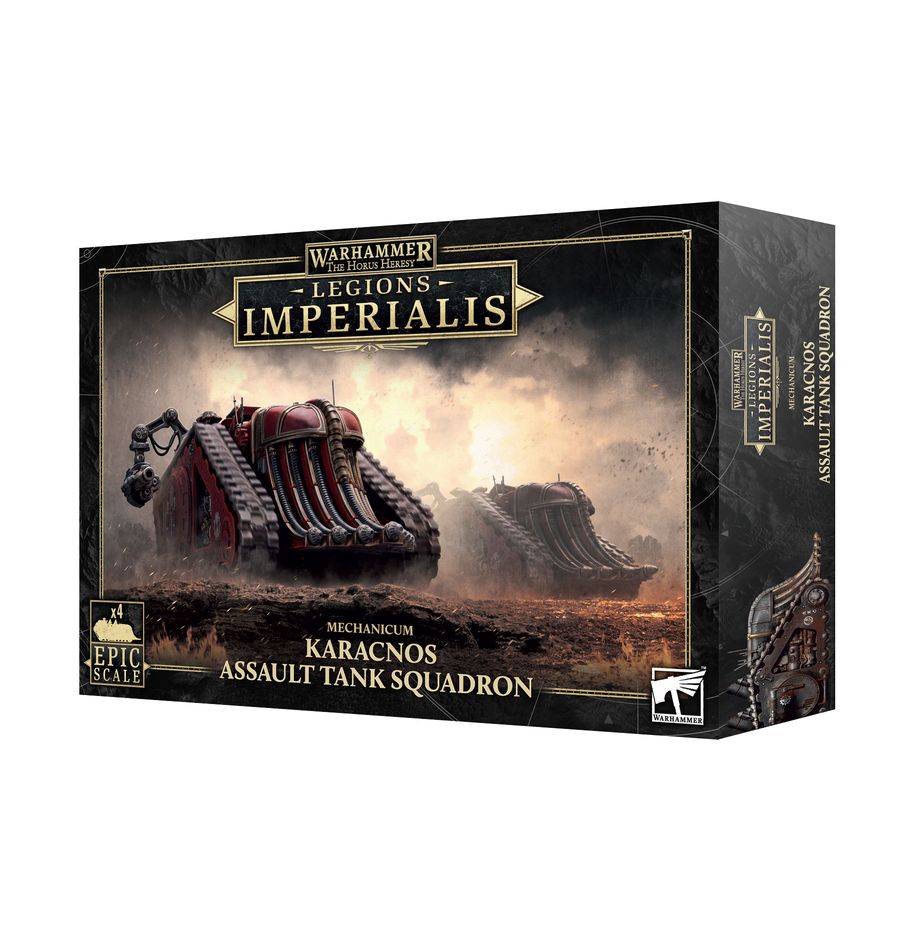 Warhammer: Legions Imperialis: Mechanicum Karacnos Assault Tank Squadron
