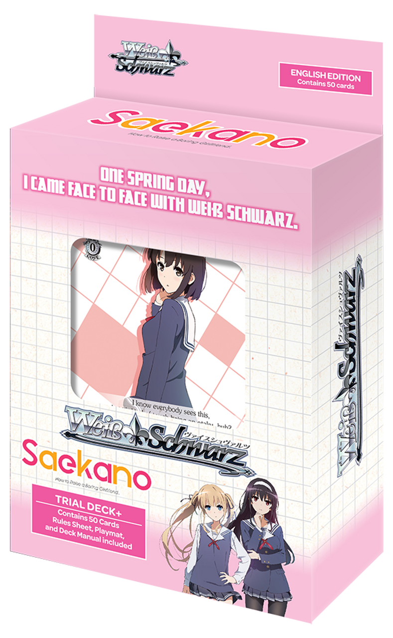 Weiss Schwarz: Saekano - How to Raise a Boring Girlfriend Trial Deck Plus
