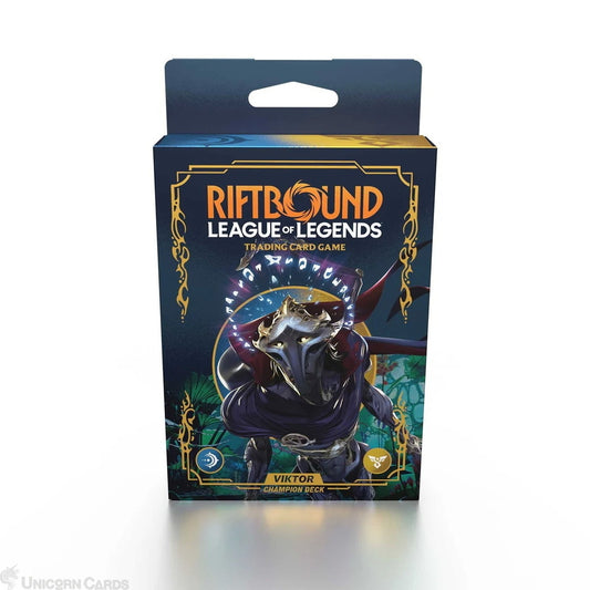 **Pre-Order** - October, 2025 Riftbound: League of Legends TCG - Set One: Origins Champion Deck - Viktor