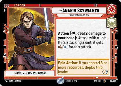 012 - Anakin Skywalker - TWOTR - SWU