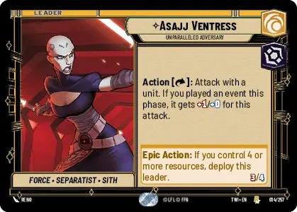 014 - Asajj Ventress - TWOTR - SWU