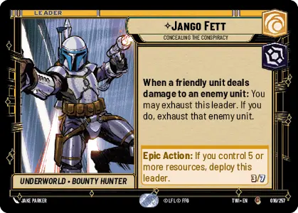 016 - Jango Fett - TWOTR - SWU