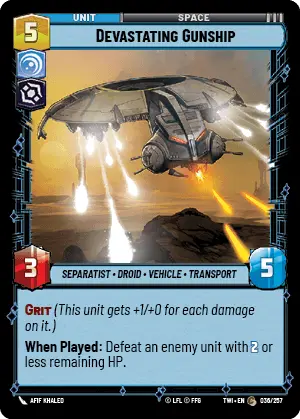 36 - Devastating Gunship - TWOTR - SWU