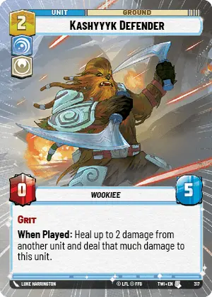 44 - Kashyyyk Defender - TWOTR - SWU