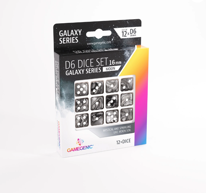 Gamegenic - Galaxy Series 16mm D6 Dice Set