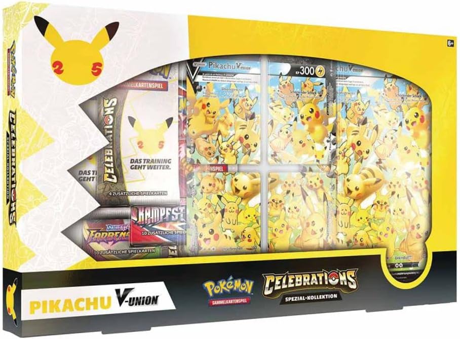 Pokemon - Pikachu V-Union - Celebrations Special Edition