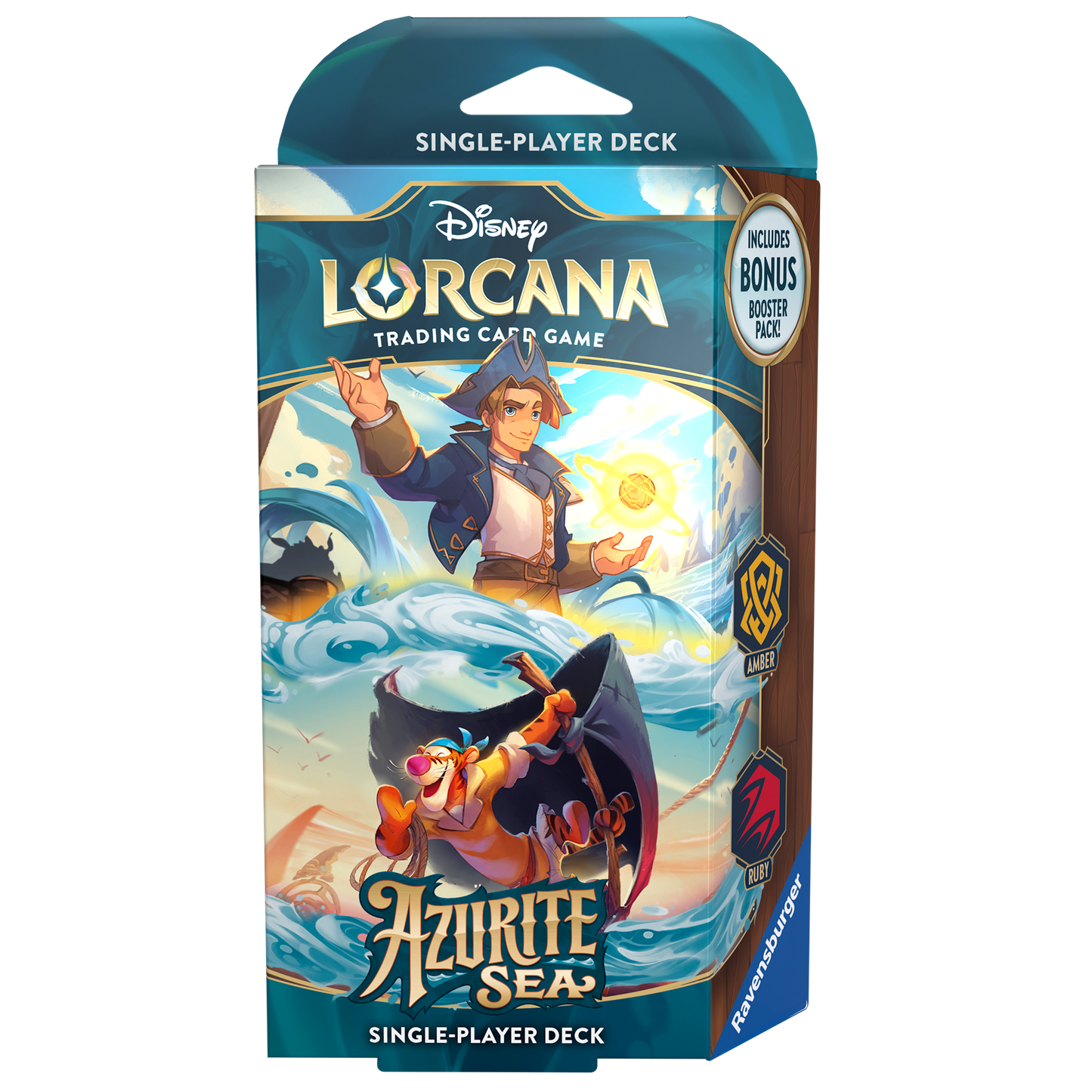 Disney Lorcana Trading Card Game - Azurite Sea - Starter Deck A - Set 6