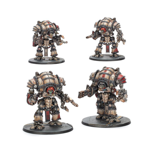 Warhammer: Legions Imperialis: Mechanicum Questoris Knights Magaera and Styrix