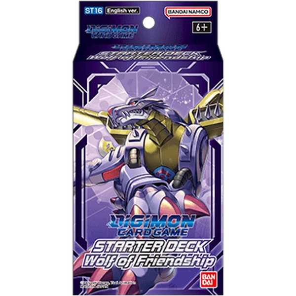 Digimon Trading Card Game - Starter Deck - Wolf of Friendship - ST16