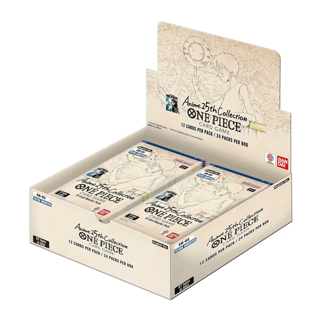 **PRE ORDER** One Piece EB02 Booster Box - Release 09.05.2025
