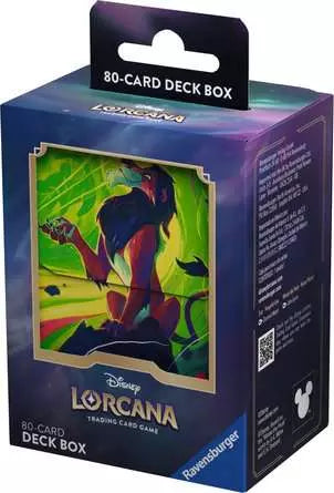 Disney Lorcana Trading Card Game - Azurite Sea - Deck Box