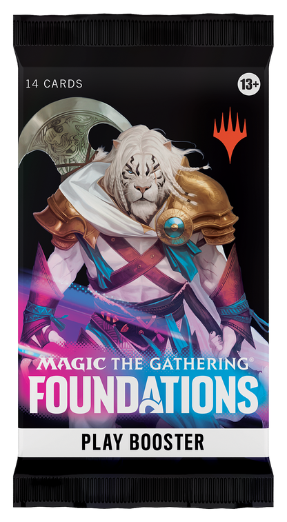 Magic the gathering foundations play booster pack front view