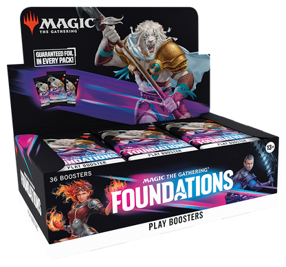 Magic the gathering - foundations: Play booster box front view