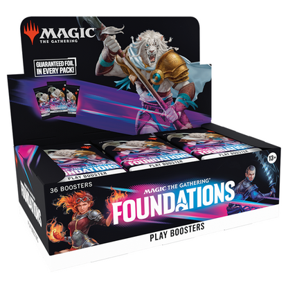 Magic the gathering - foundations: Play booster box front view