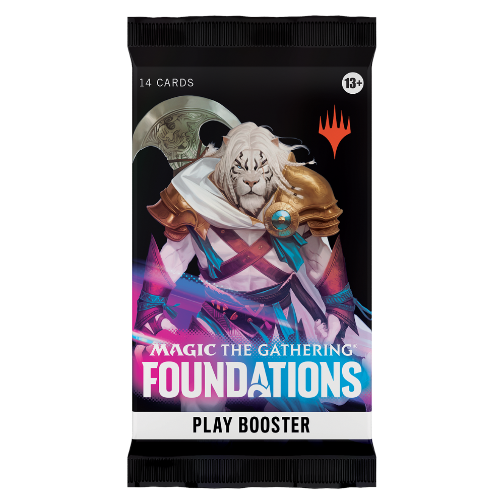 Magic the gathering foundations play booster pack front view