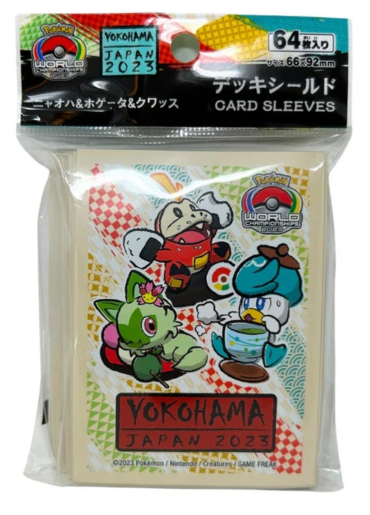 Pokemon Worlds Championships Yokohama 2023 Starter Pokemon Sleeves (64)