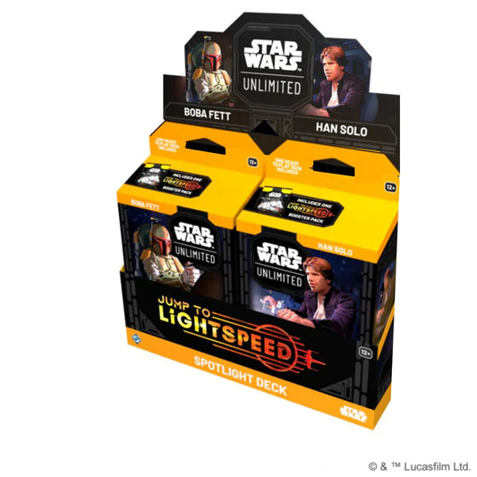 Star Wars: Unlimited Jump to Lightspeed Spotlight Decks