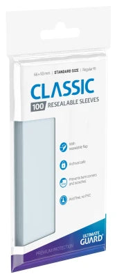 Classic Sleeves Standard Size (100) - Resealable