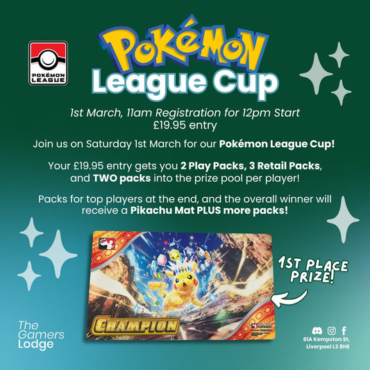 Pokémon Trading Card Game - Official Pokémon Cup! - 1st of March 2025!