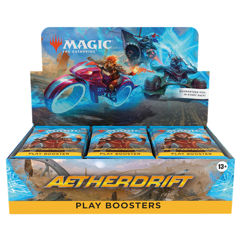 aetherdrift play booster box front view