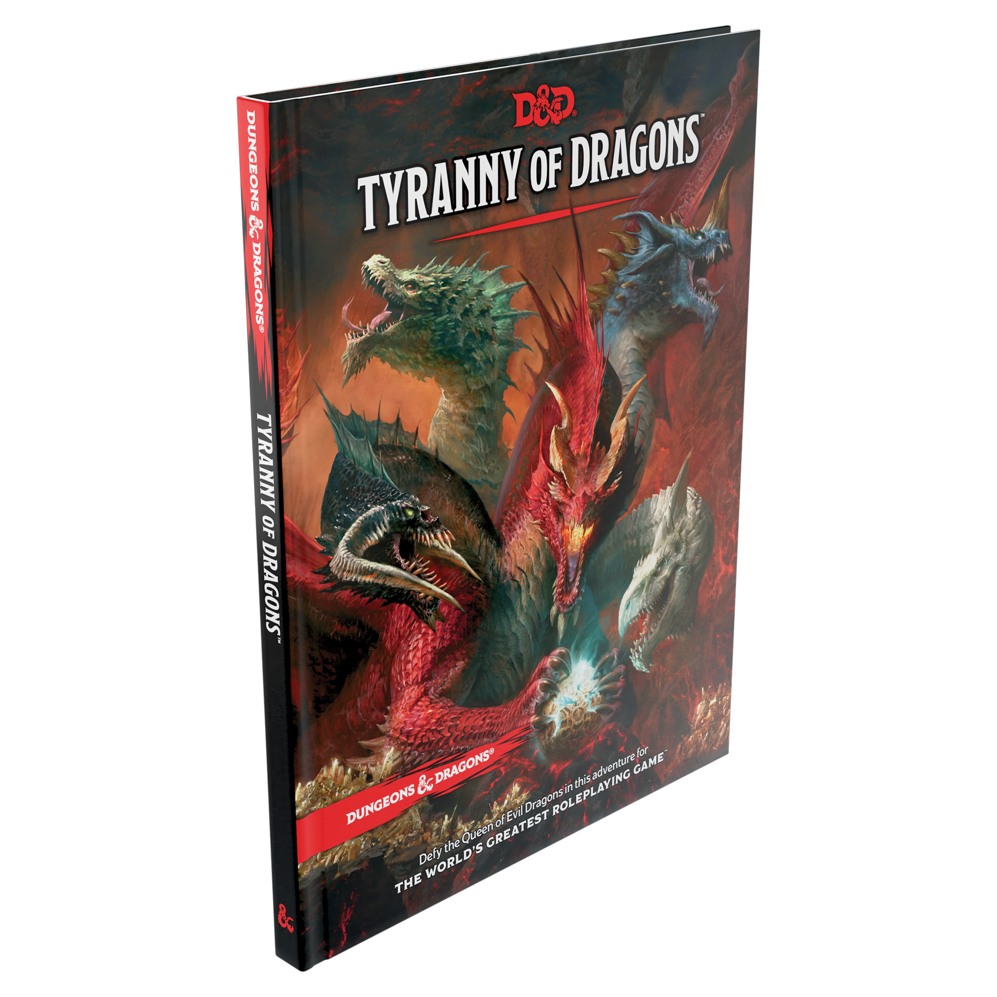 Tyranny of dragons dungeons and dragons book thickness of book