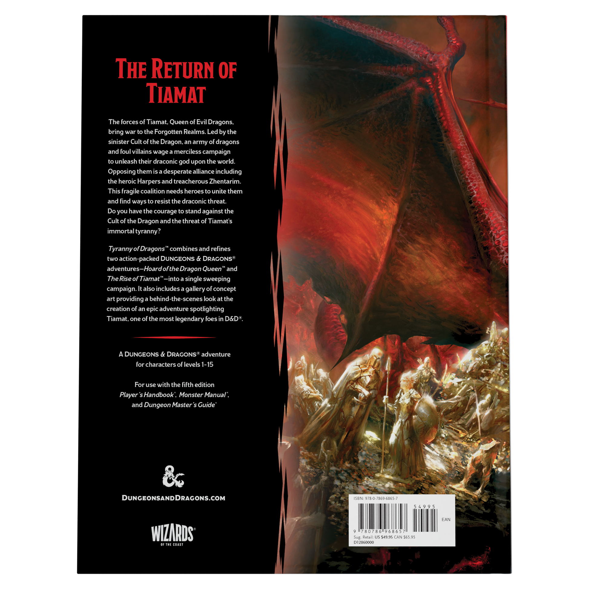 Tyranny of dragons dungeons and dragons book blurb