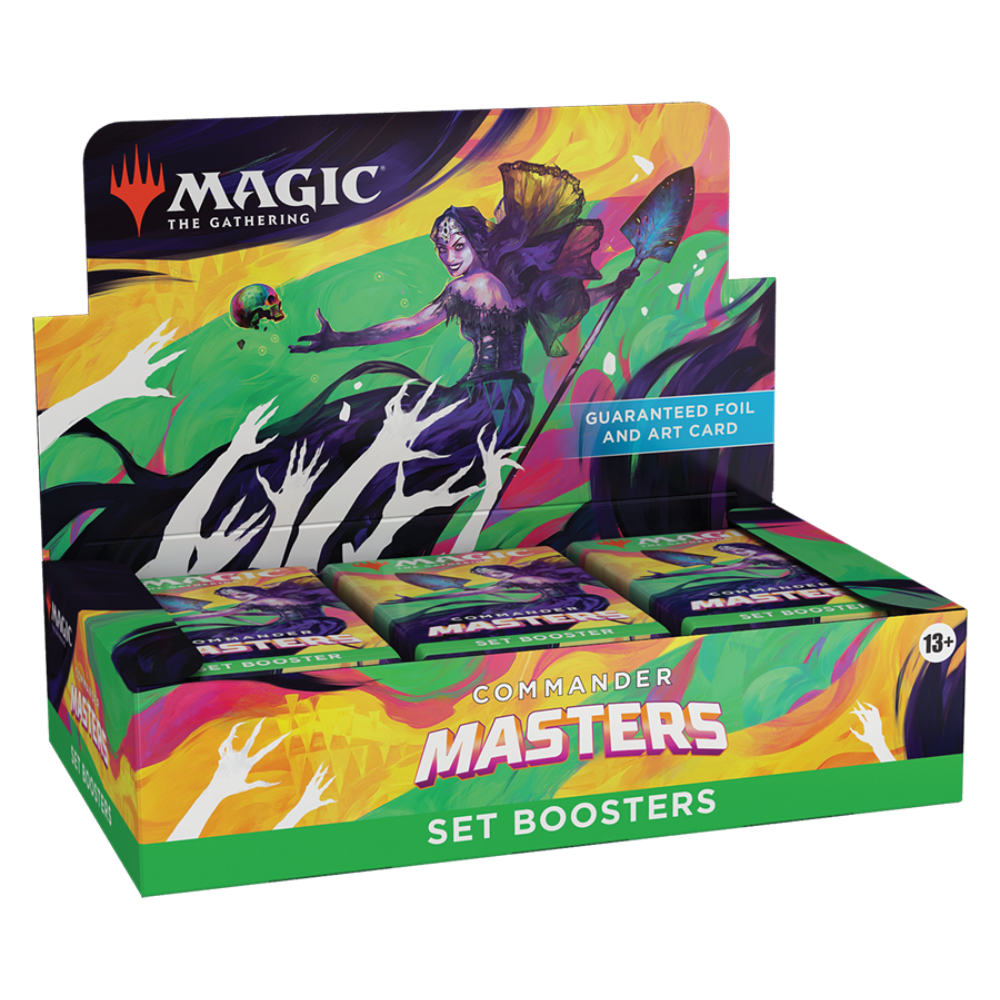 MTG: Commander master set booster box front