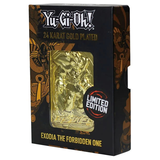 Yugioh TCG - Limited Edition 24K Gold Plated Collectible