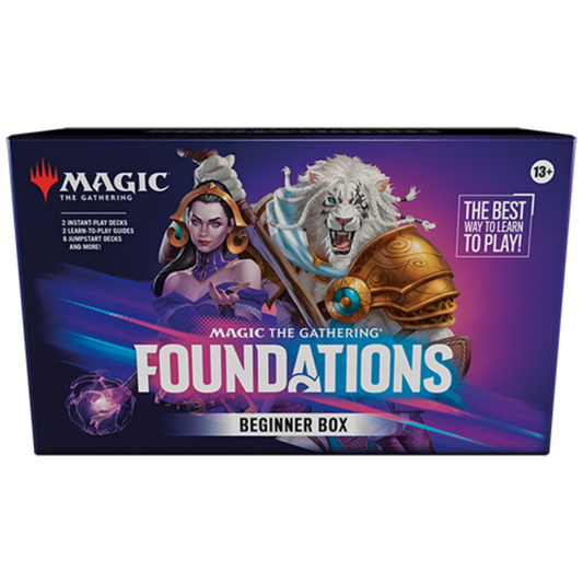 Magic: The Gathering Foundations Beginner box front art