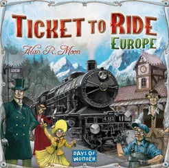 Board Game  - Ticket to Ride Europe