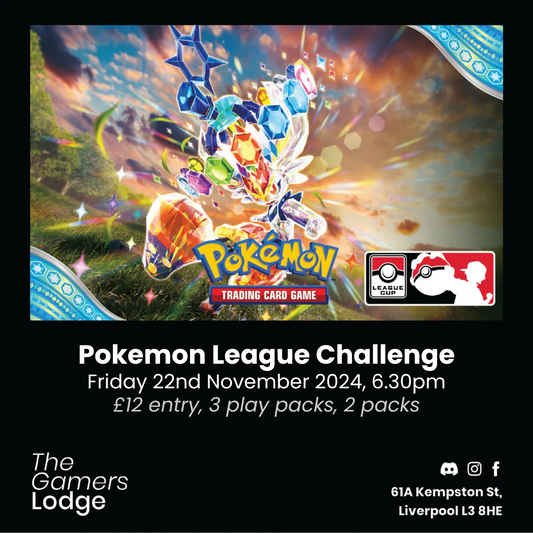 Pokémon Trading Card Game - Official Pokémon League Challenge! - 22nd of November 2024!