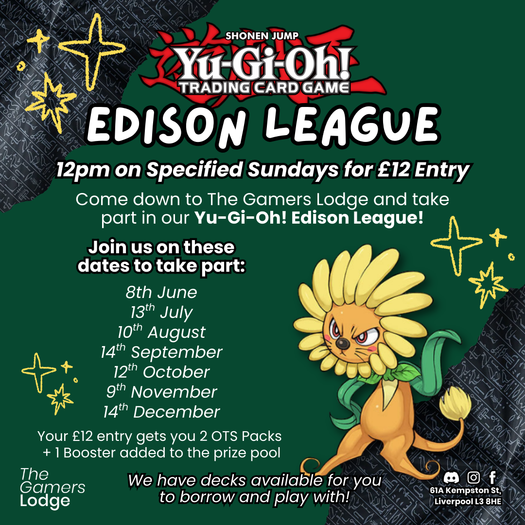 Event Ticket - 14th September 2025 Edison League Week 4