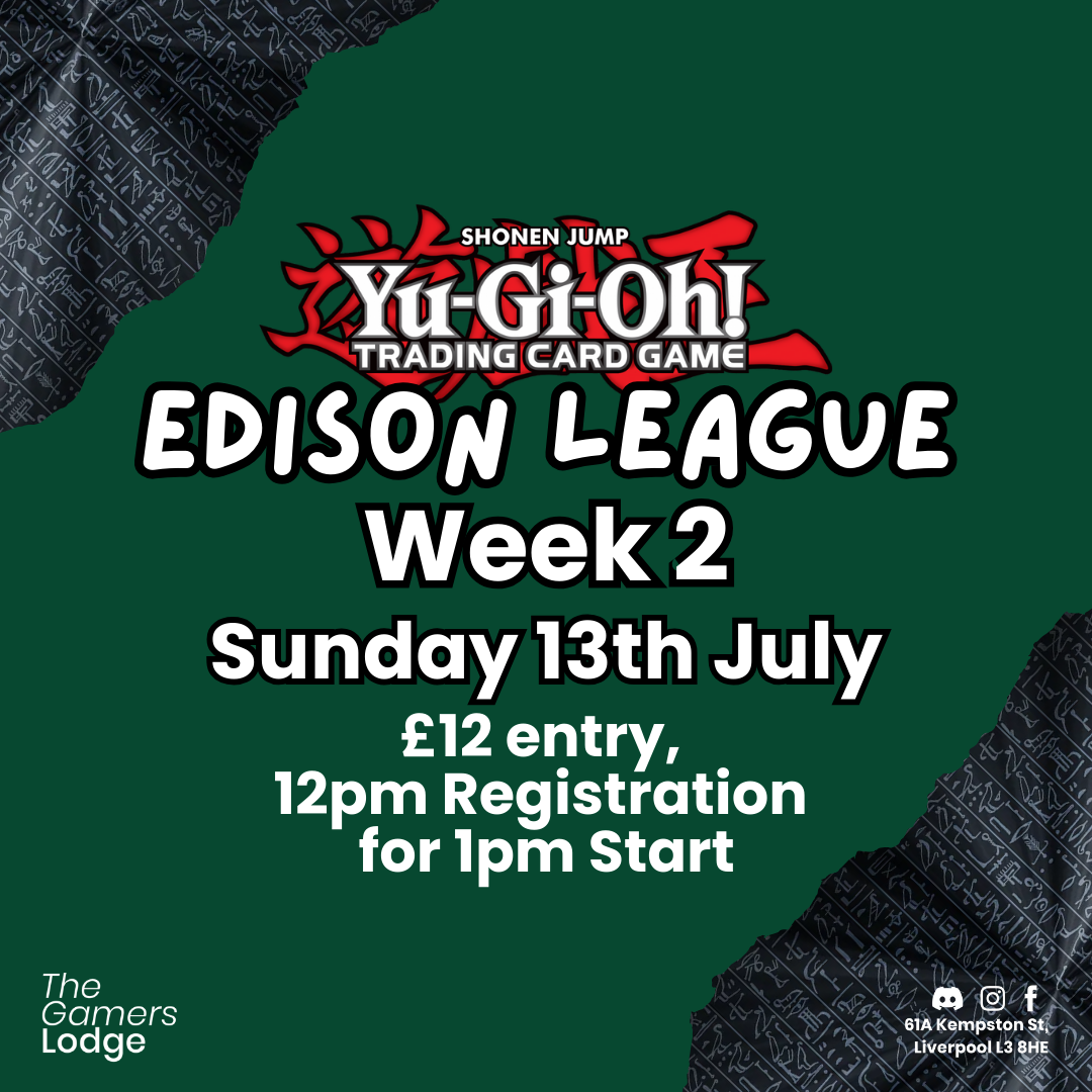 Event Ticket - 13th July 2025 Edison League Week 2